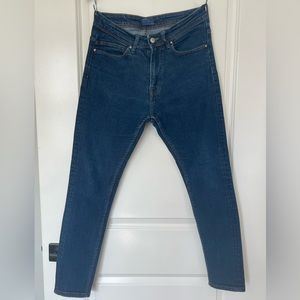 Zara Man Denimwear Slim Denim Jeans Size 32W Indigo